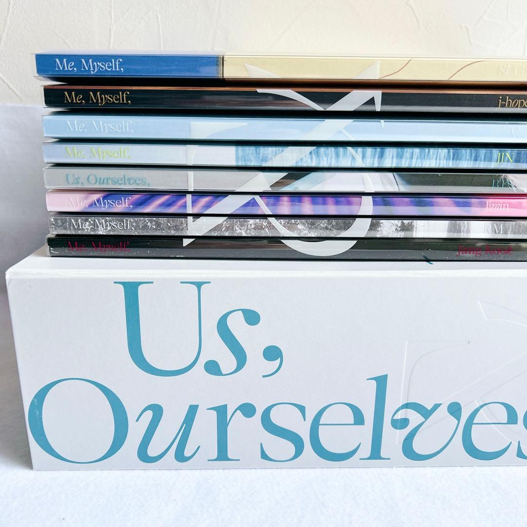 BTS 写真集 Me,Myself トレカ15枚付き 8冊コンプ★匿名配送