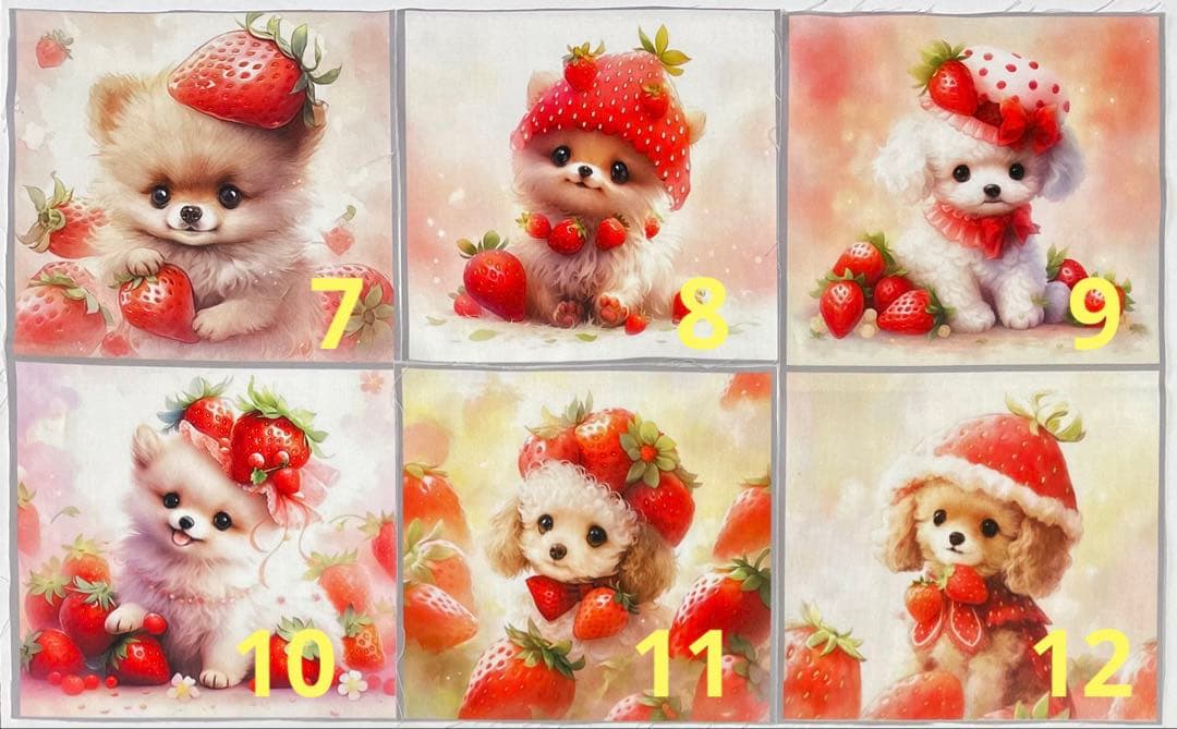 フラットポーチ♡ハンドメイド♡オーダーページ【わんこ6】