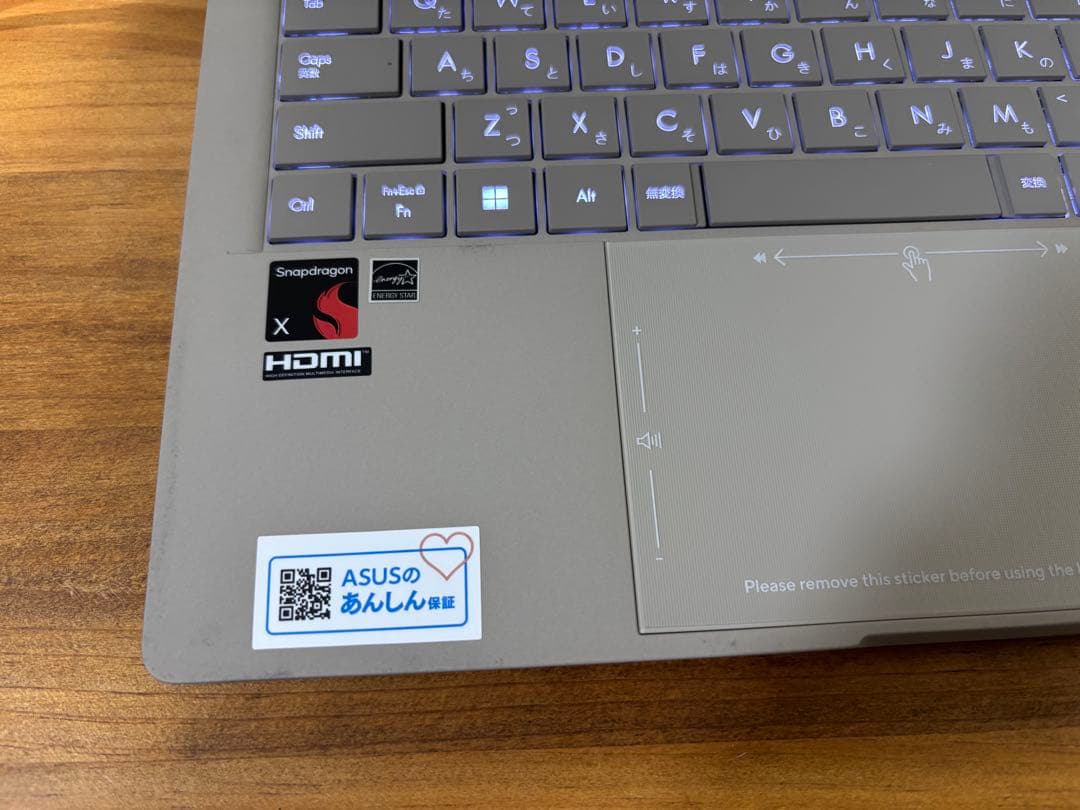 【未使用】ASUS Zenbook SORA UX3407Q/SSD1TBモデル