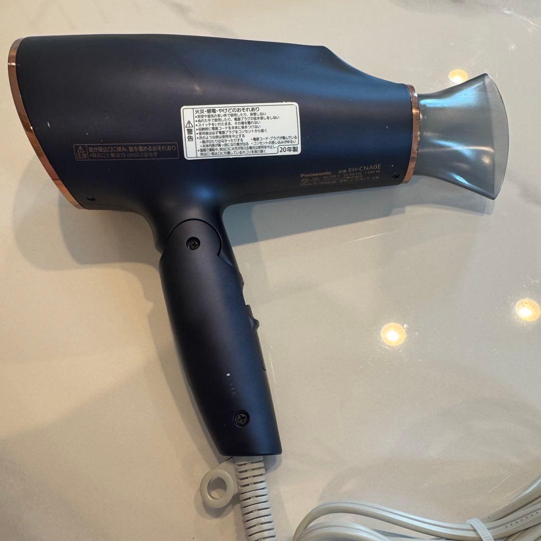 【動きます】Panasonic EH-NA0E ネイビー ヘアドライヤー