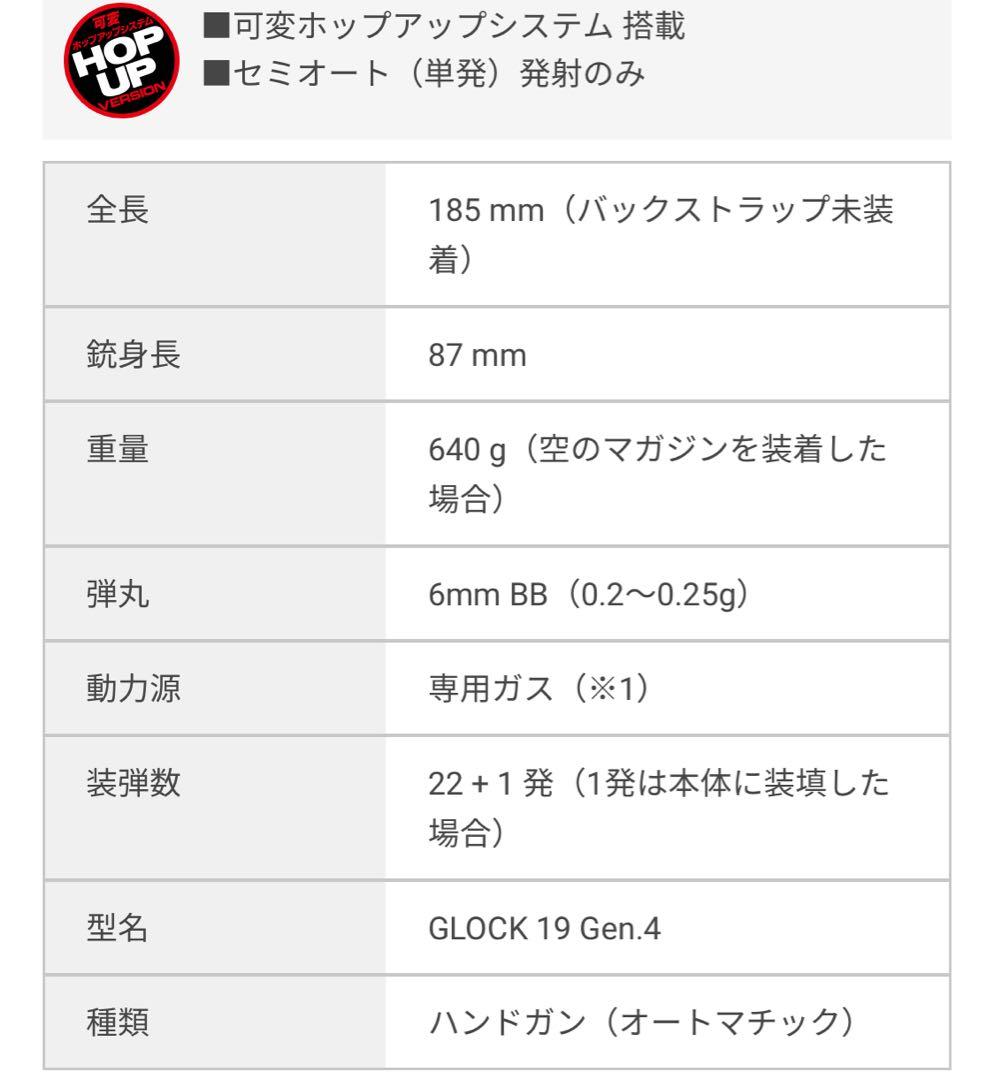 東京マルイ GBB グロック19 Gen.4 ❣️値下げ中❣️