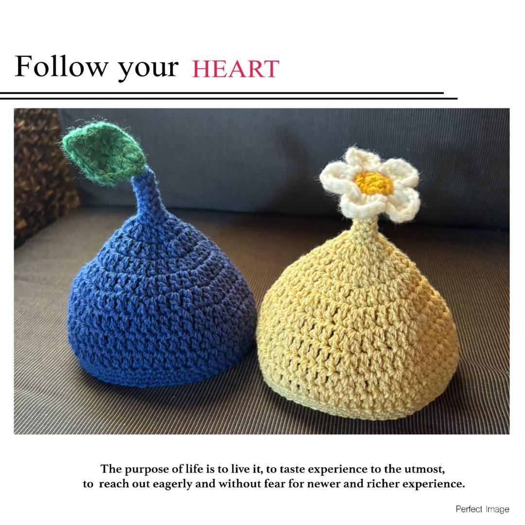 妖精帽子　コットン100%