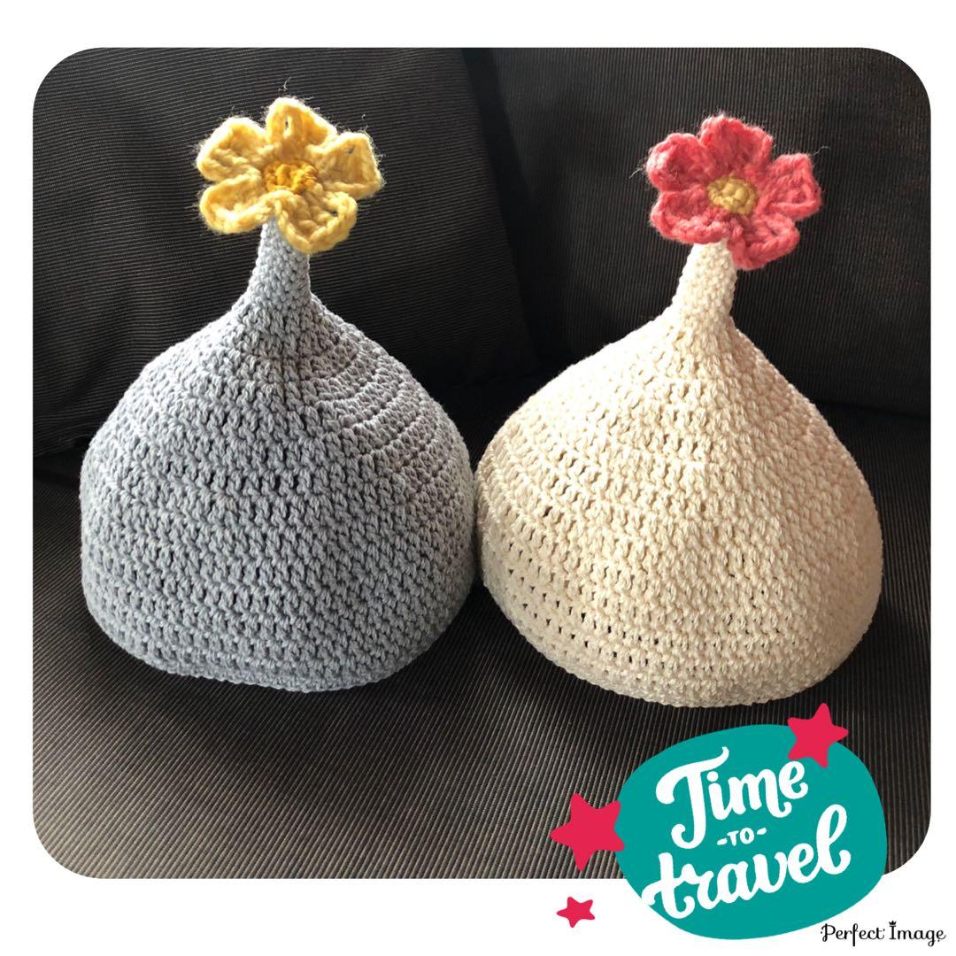 妖精帽子　コットン100%