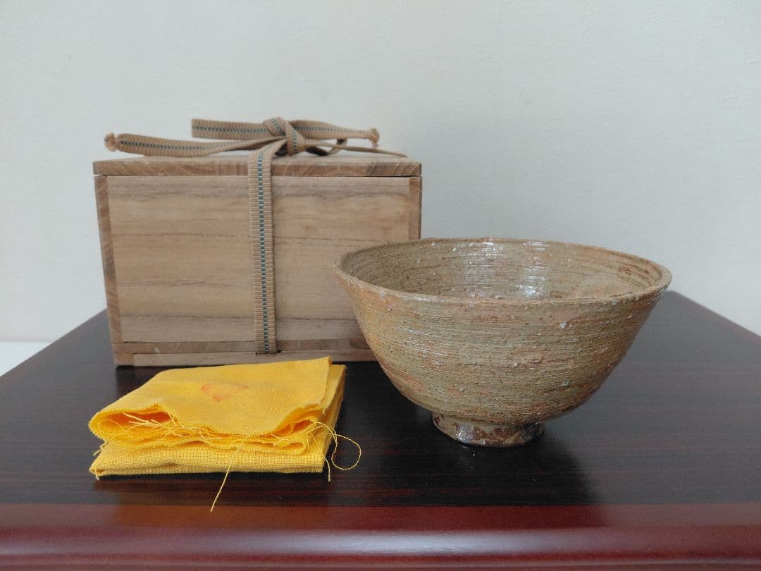 11代長岡空権 楽山焼 茶碗 共箱