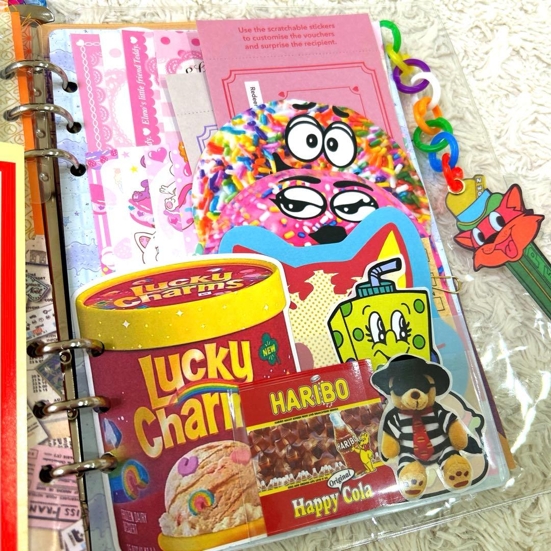 1047 おすそ分けファイル　A5クリアバインダー おもちゃ箱『特大号』