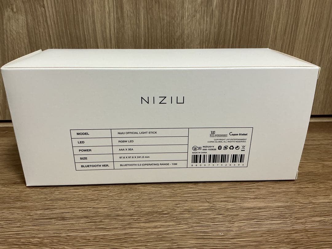 【送料無料・動作確認済み】NiziU OFFICIAL LIGHT STICK