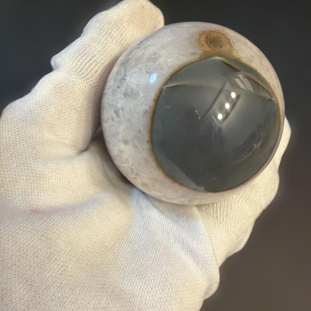 アゲート（瑪瑙）笑口丸玉