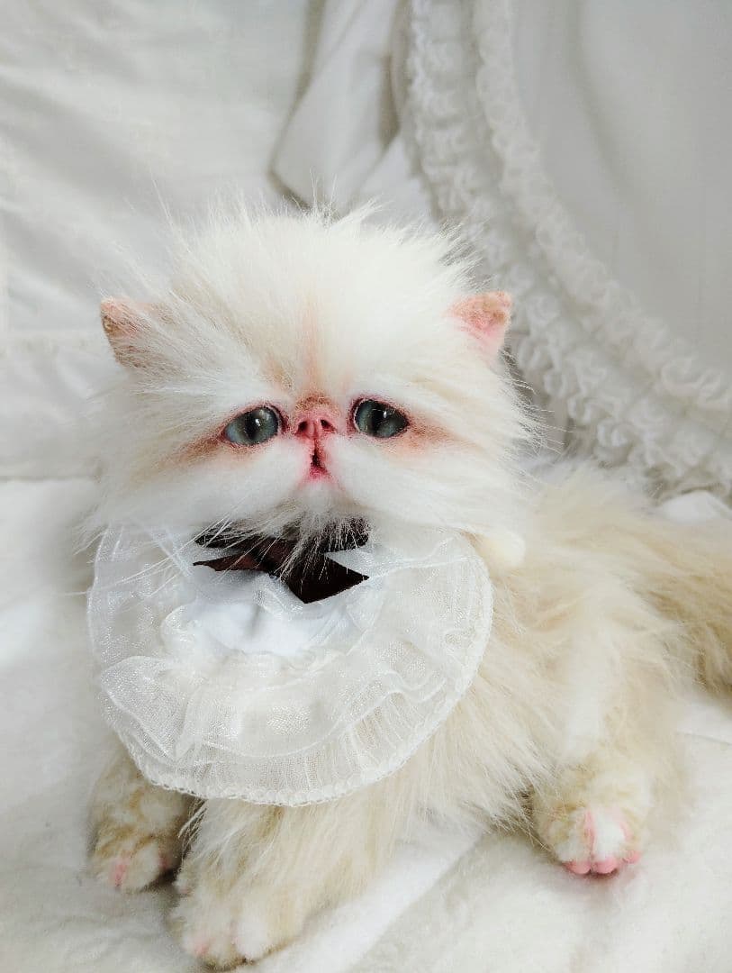 Milky様御予約❤️生後3ヶ月♡綺麗なお顔の♡子猫ちゃん♡アートドール♡