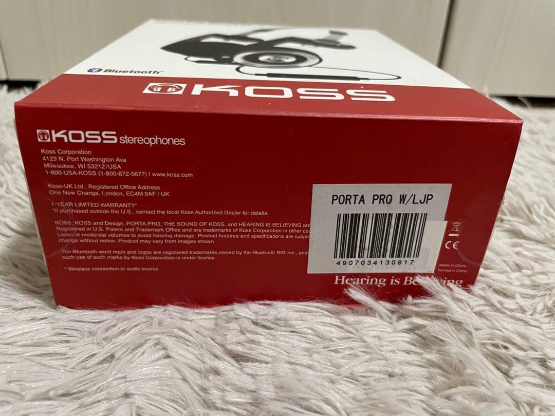 KOSS Porta Pro Wireless ワイヤレスヘッドホン