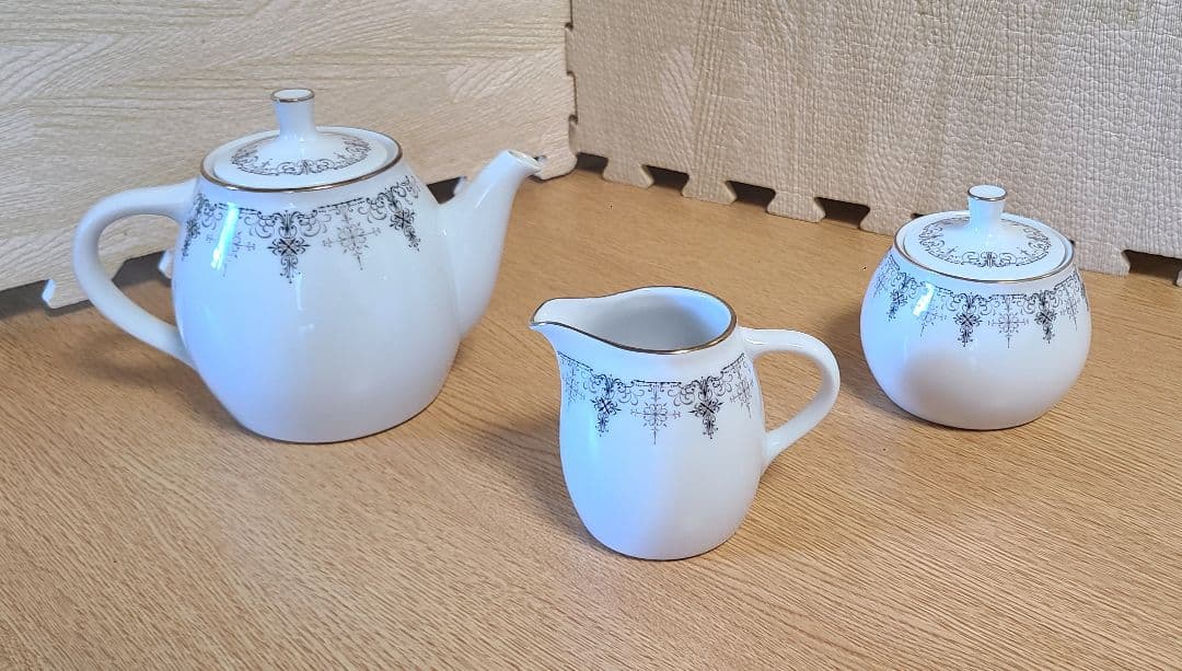 値下【ビンテージ】ノリタケ シルバーゲート セット 1965年頃　レトロ　まとめ