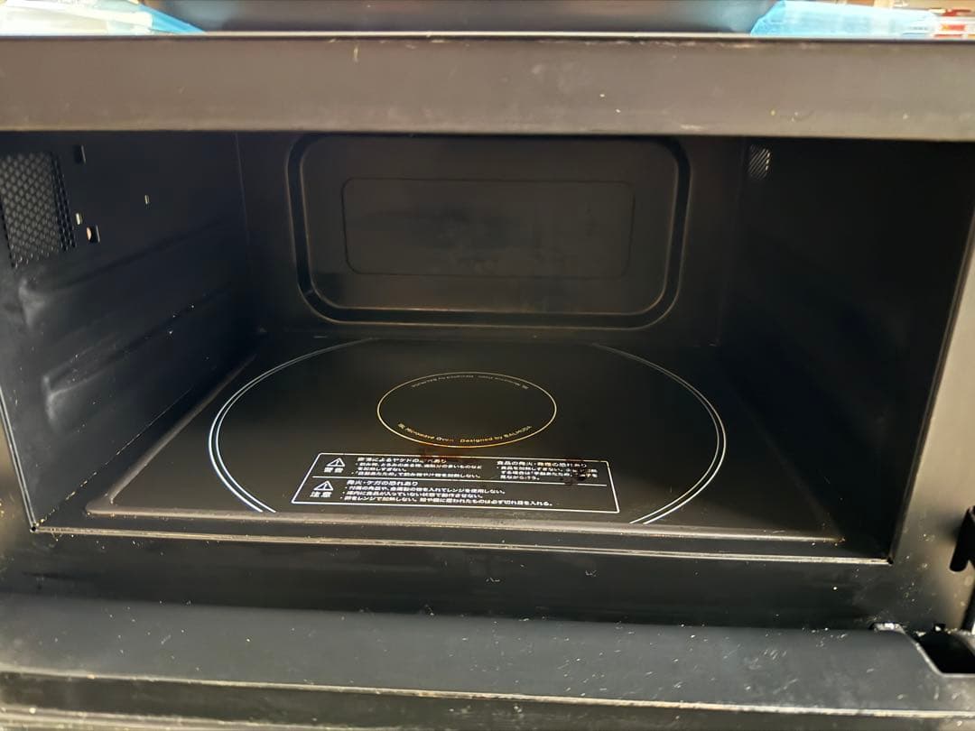 【ジャンク】BALMUDA オーブンレンジ K04A-BK