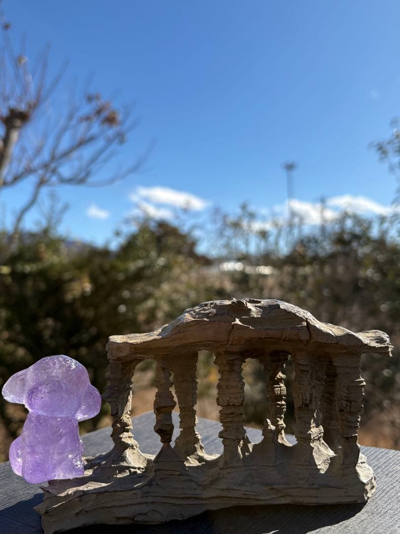 ❗️✳️超レア　❤️*天然形 極みの逸品 夜郎・古銅石 貴州産　寺　天然石　574g