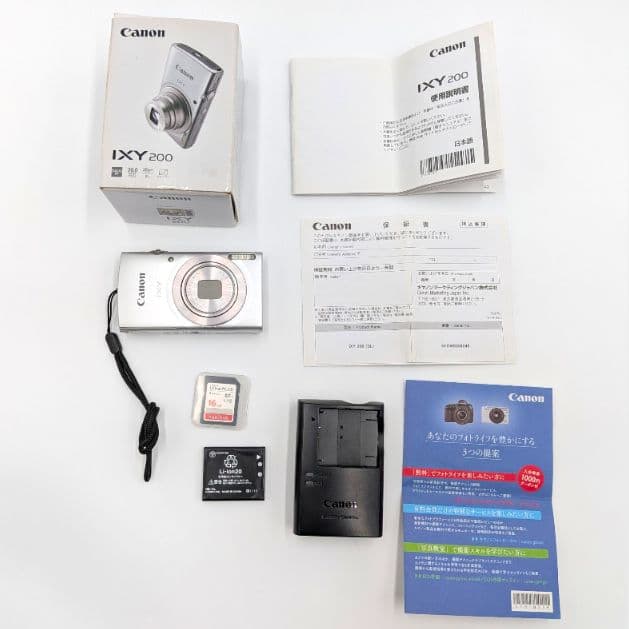 【極美品】Canon IXY 200 コンパクトデジタルカメラ コンデジ