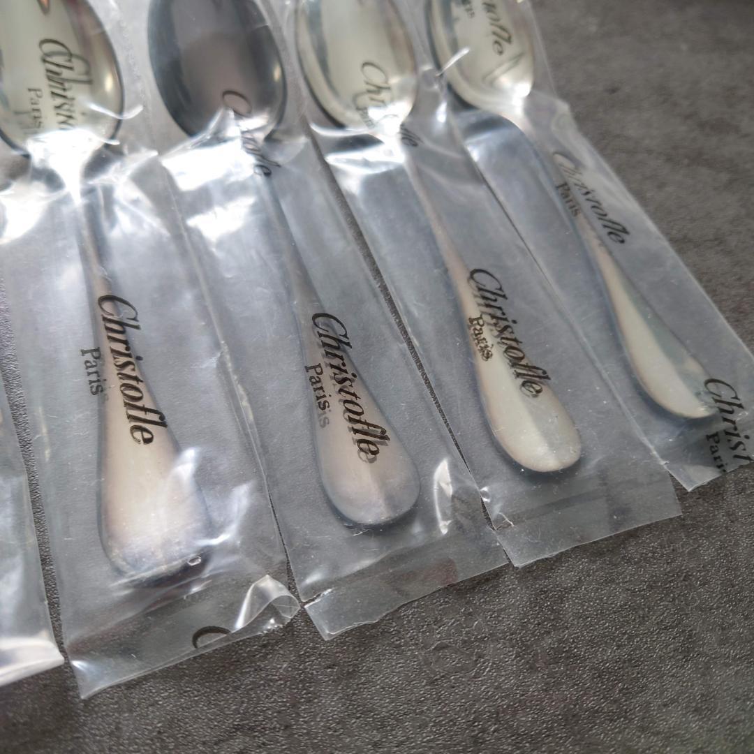 クリストフル フィデリオ 未開封 コーヒースプーン 8点