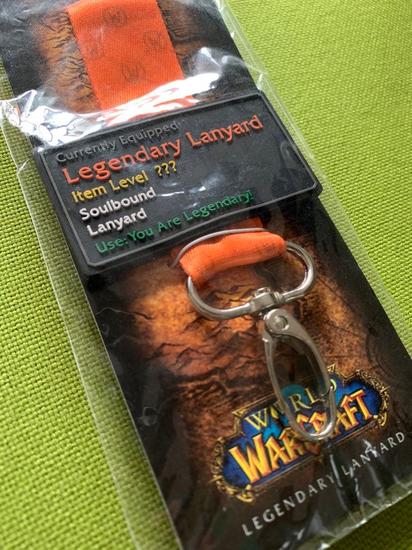 World of Warcraft Legendary Lanyardストラップ