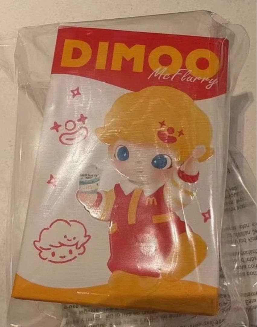 【中国限定】マクドナルド × DIMOO コラボフィギュア　McFlurry