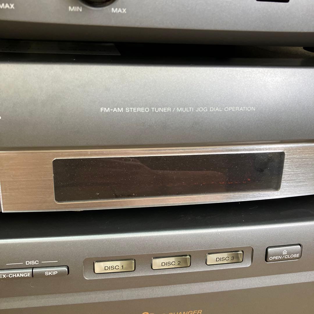 D-1 ソニー ステレオ システムコンポ オーディオ CDプレイヤー チューナー