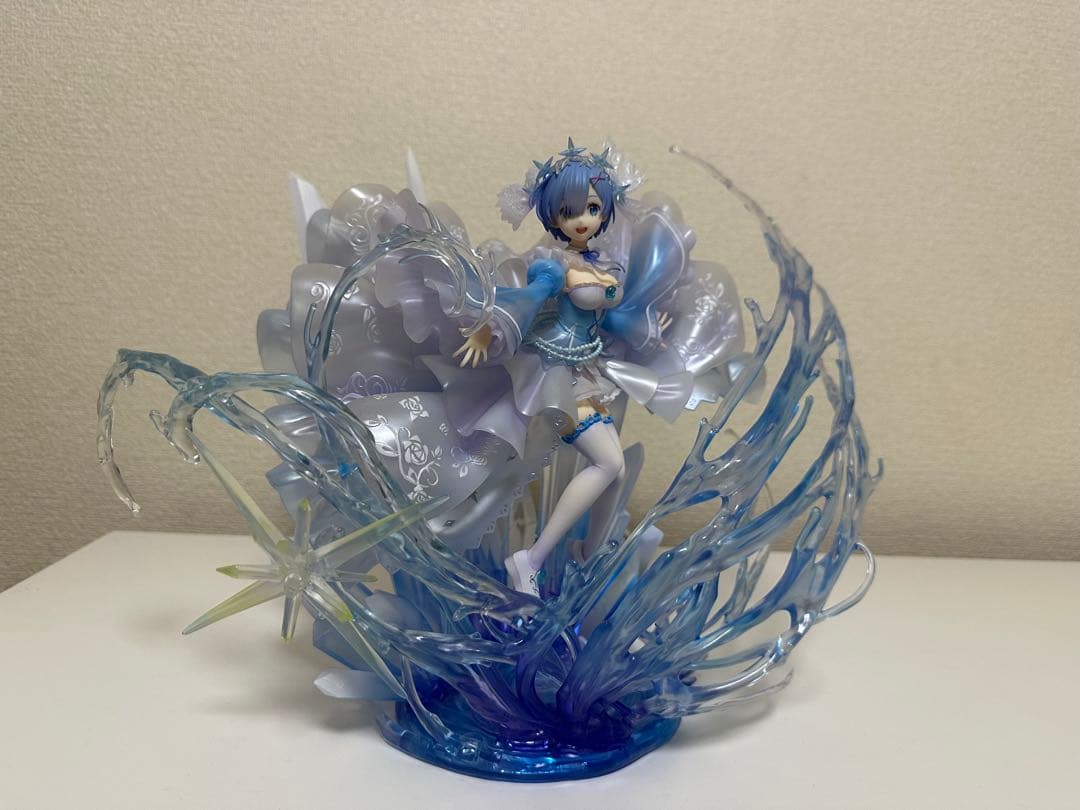 【中古】レム crystal dress ver 渋谷スクランブルフィギュア