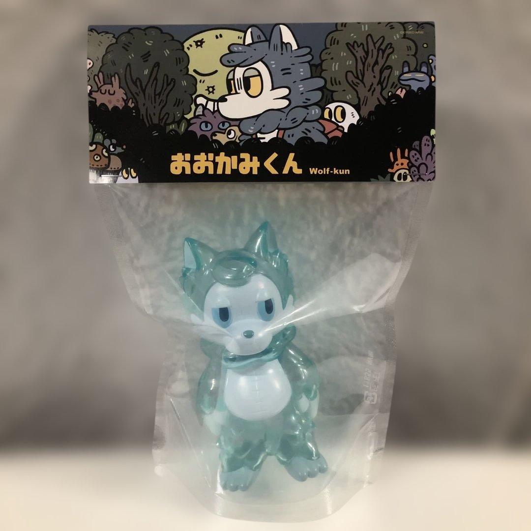 【セット売】【未開封】おおかみくん 『ラムネ 』ソフビ アクリルキーホルダーL