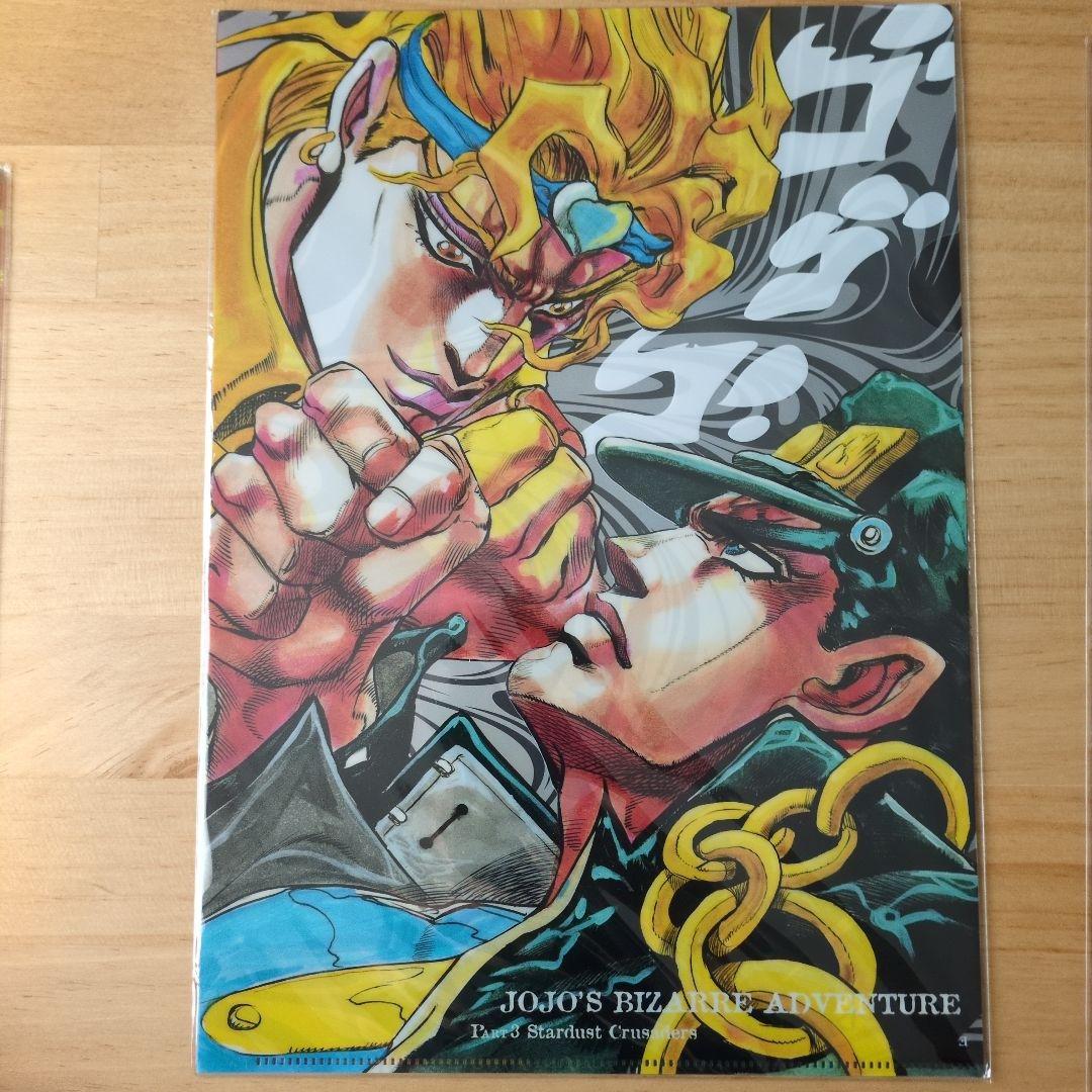 【新品未開封】ジョジョ展2012限定ジョジョの奇妙な冒険クリアファイル6枚セット