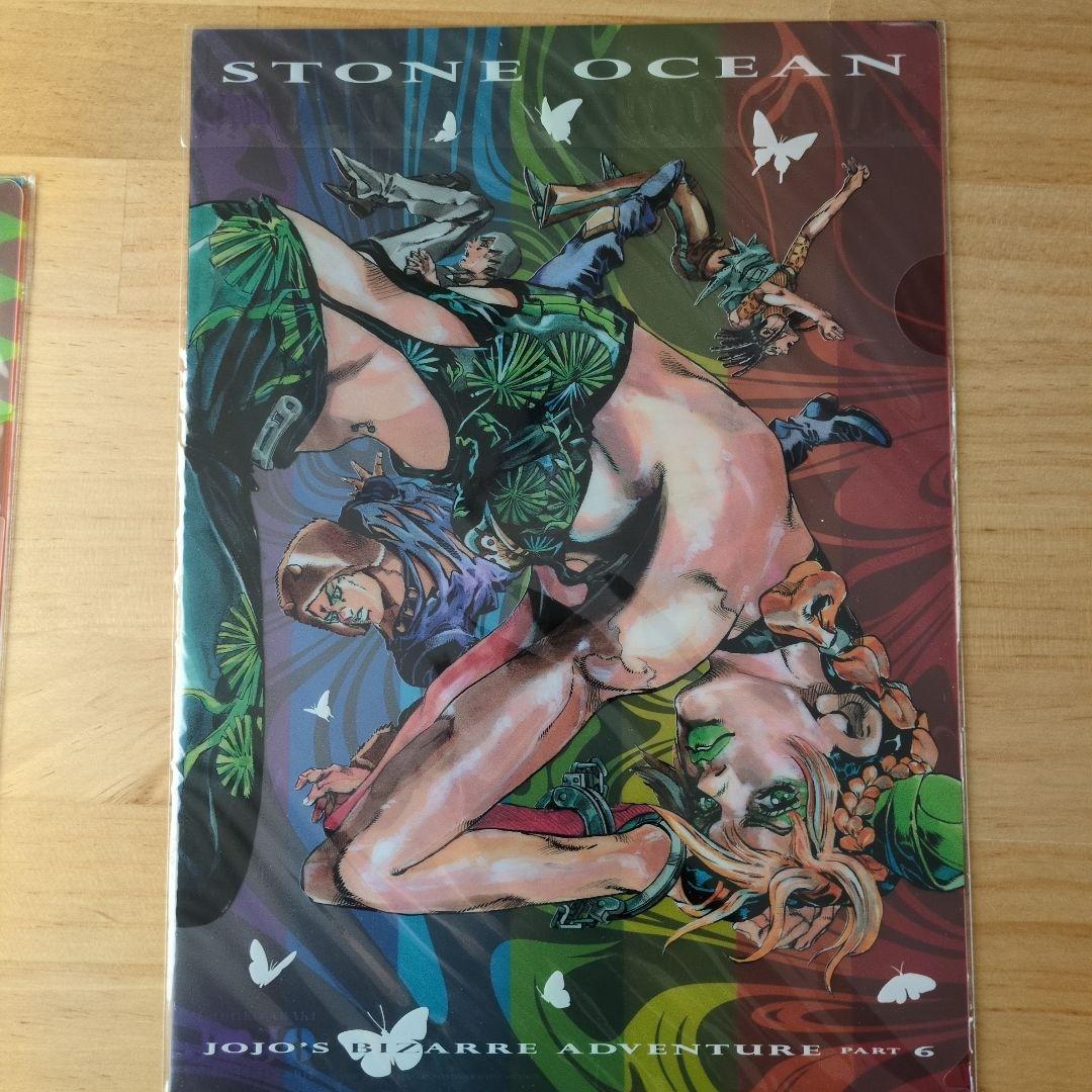 【新品未開封】ジョジョ展2012限定ジョジョの奇妙な冒険クリアファイル6枚セット