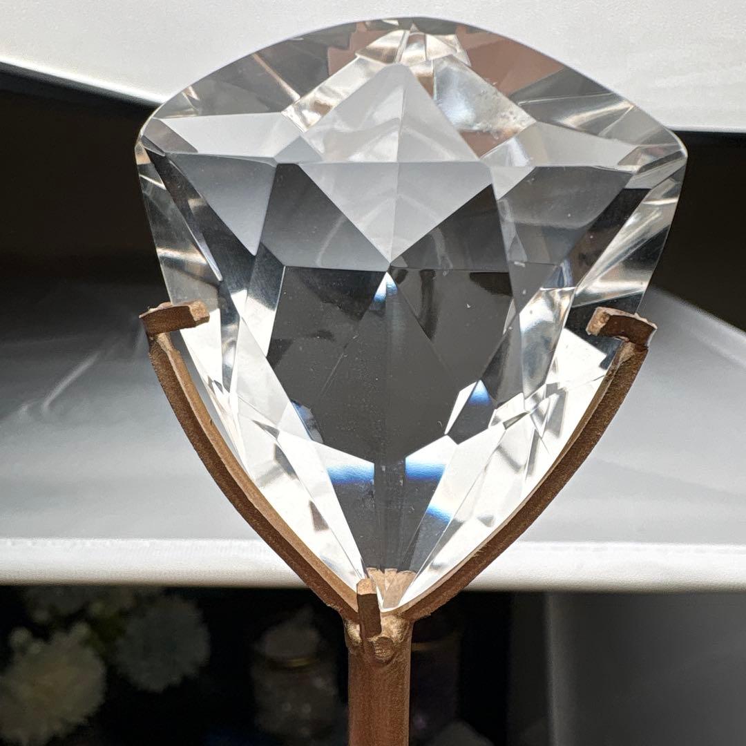高品質 水晶トリリアントカット♡♡No.2664