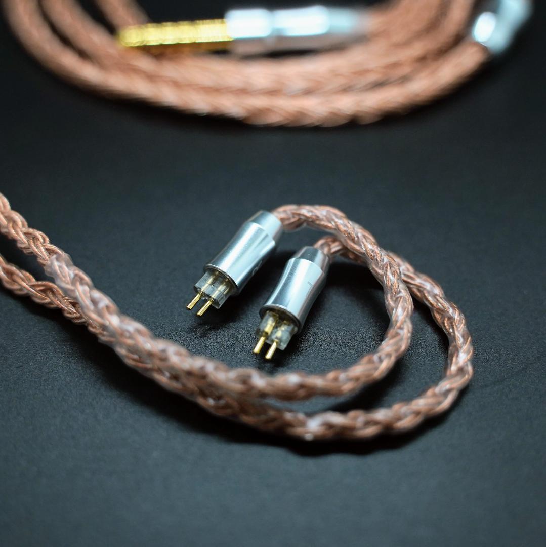 【1点のみ】16コア 7N高純度単結晶銅 メッキ無 C IEM 2Pin/4.4