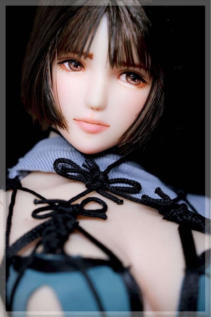 ♪♪ 1/6 　ドール カスタムドールヘッド　1738　栞瑠(しえる)　♪♪