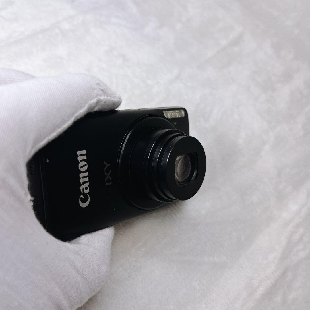 Canon IXY コンパクトデジタルカメラ ブラック 充電器付き