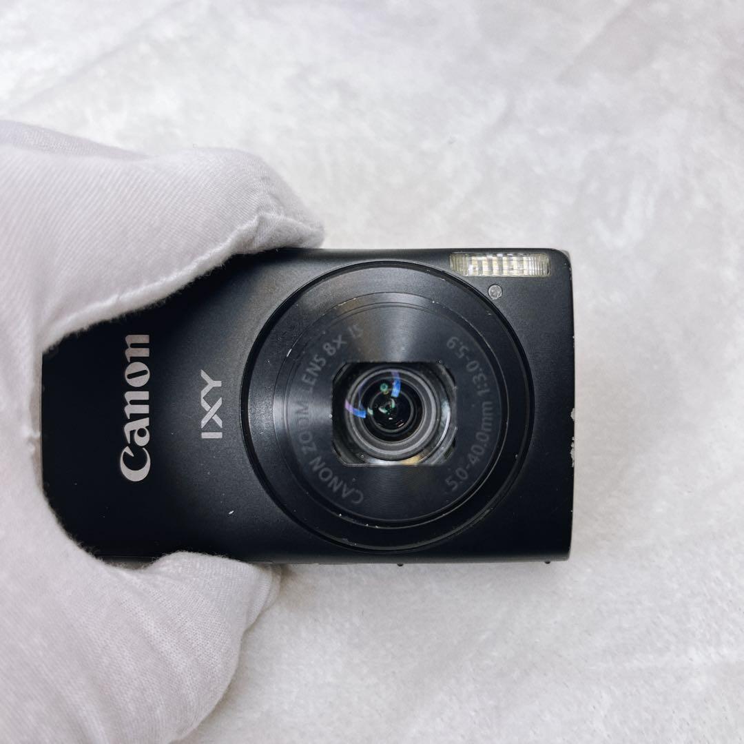 Canon IXY コンパクトデジタルカメラ ブラック 充電器付き