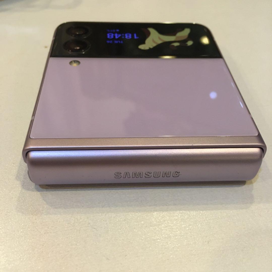 【韓国限定色】Galaxy Zflip3 128GB  ラベンダー　パープル
