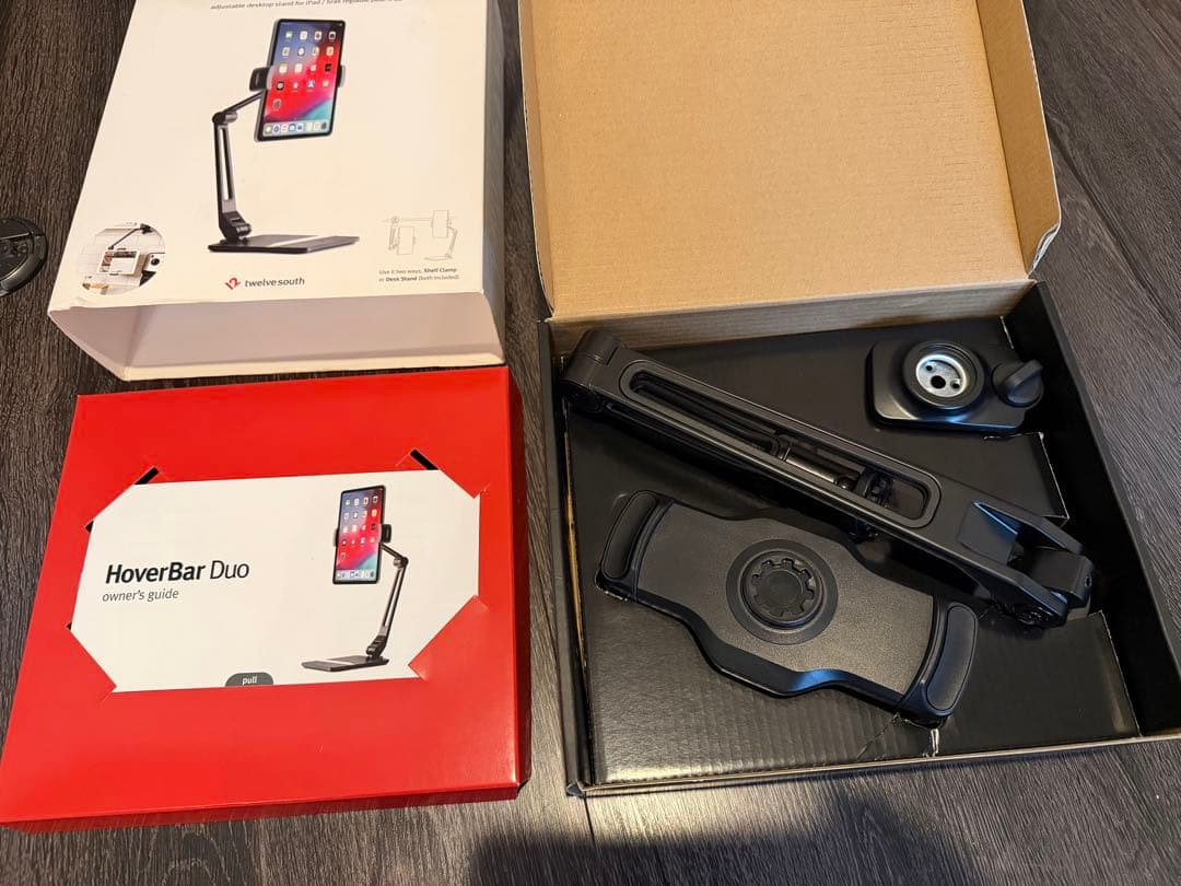 Twelve South HoverBar Duo タブレットスタンド ブラック