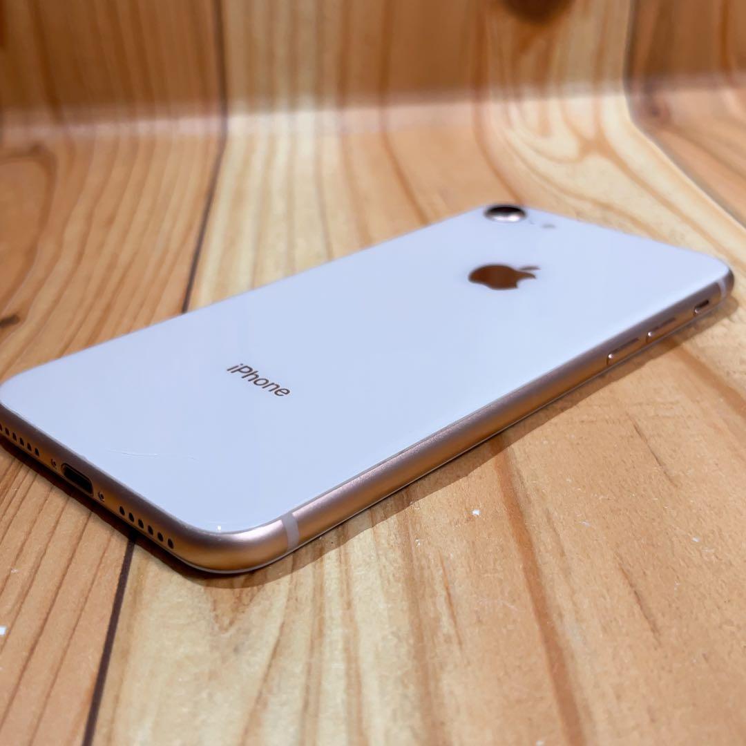 訳あり SIMフリー 本体 iPhone 8 64 GB ゴールド 091