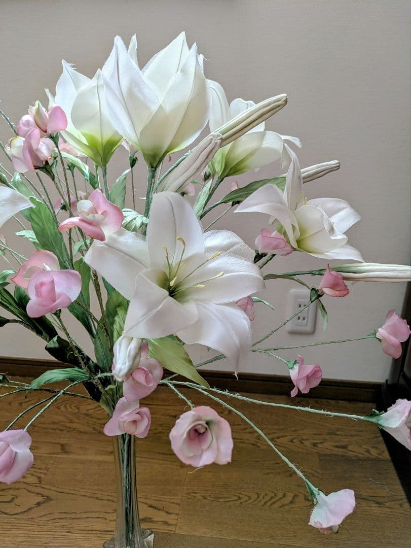 布花アートフラワー