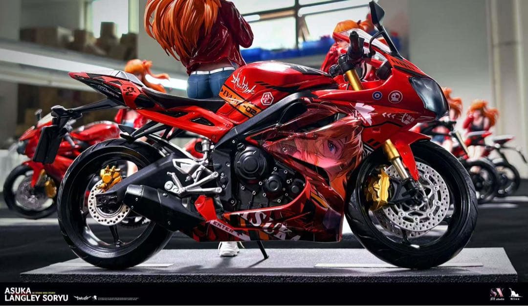 式波・アスカ・ラングレー　フィギュア　エヴァンゲリオン　ガレージキット