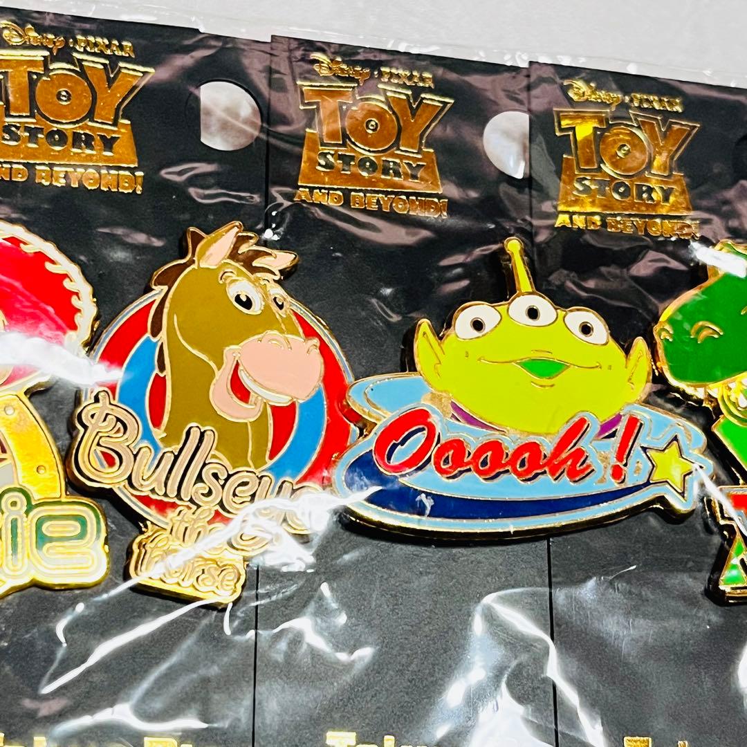 ディズニーランド　トイストーリー　ピンバッジ　セット　レア　希少