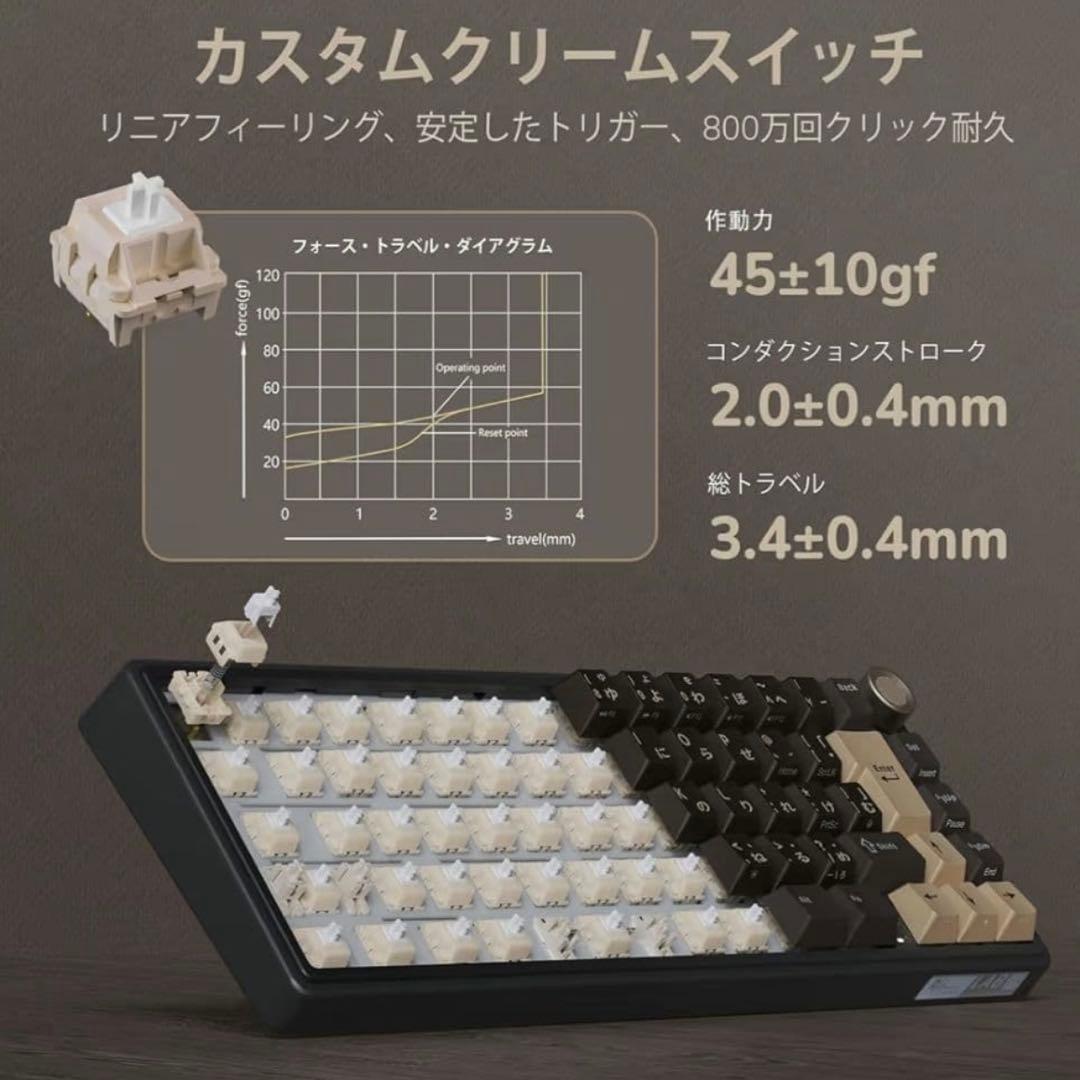 RK  KLUDGE R65 ゲーミングキーボード