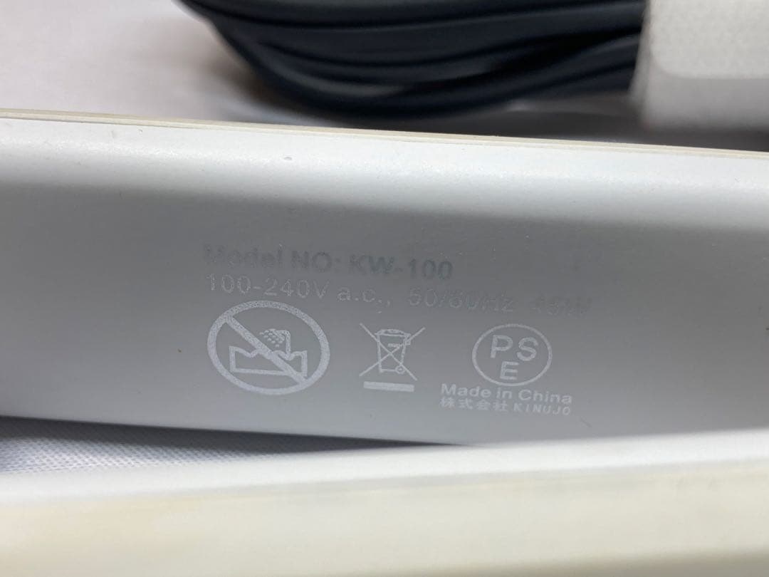 絹女 ヘアアイロン KINUJO KW100 ストレートアイロン