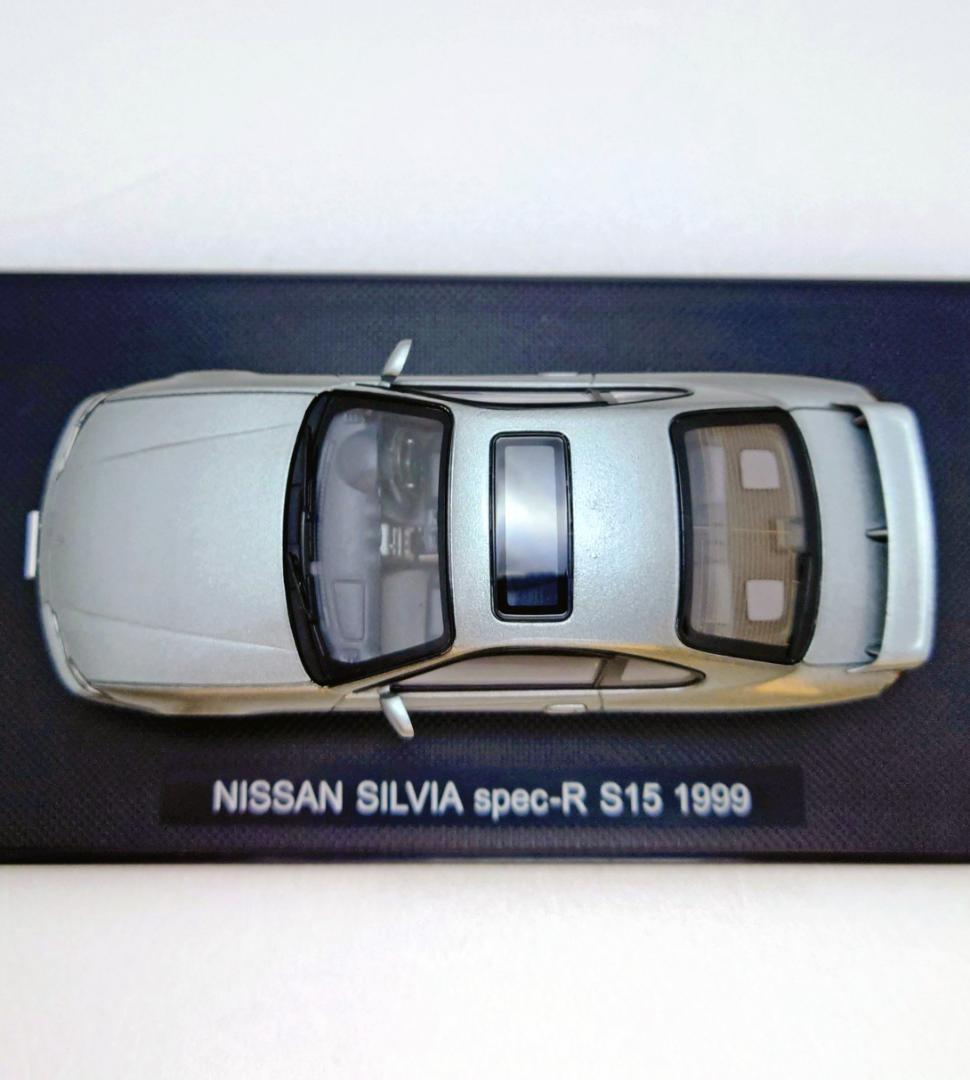 未使用　EBBRO　ニッサン　シルビア　スペックR　 S15　1999　シルバー