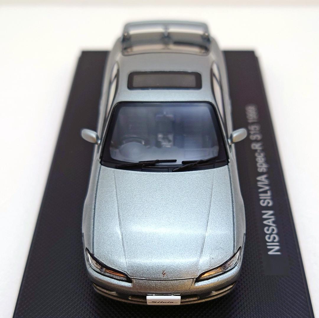 未使用　EBBRO　ニッサン　シルビア　スペックR　 S15　1999　シルバー