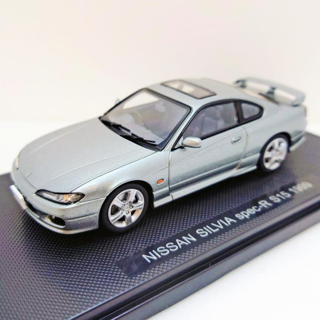 未使用　EBBRO　ニッサン　シルビア　スペックR　 S15　1999　シルバー