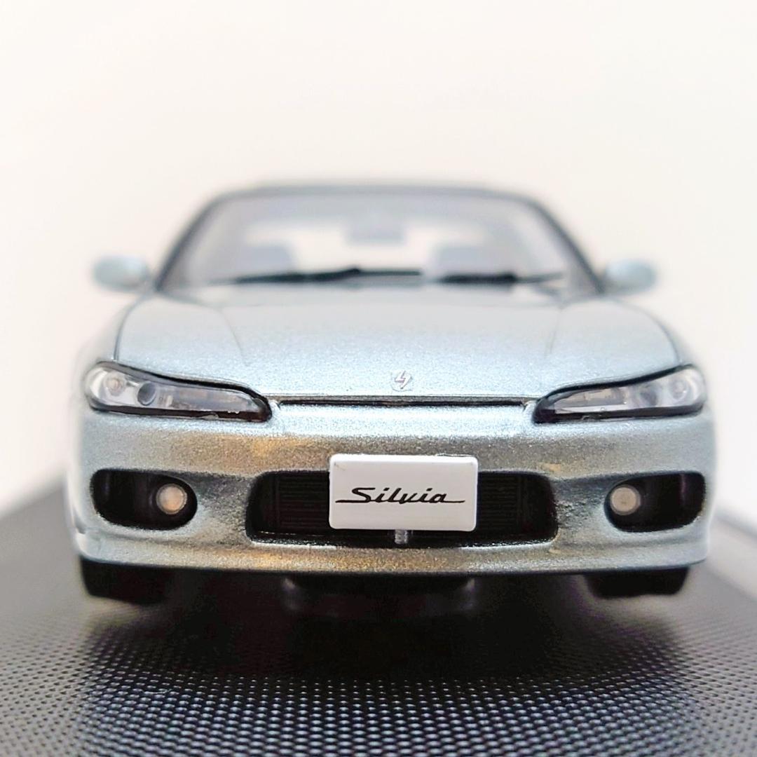 未使用　EBBRO　ニッサン　シルビア　スペックR　 S15　1999　シルバー