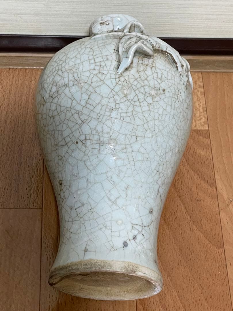 中国宋代 明代 清代哥窯梅瓶 古董品 唐物 古美術