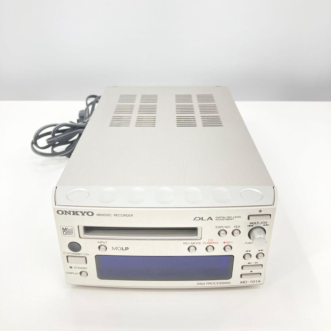 ONKYO MD-101A MDLP対応 MDレコーダー 再生OK 編集OK