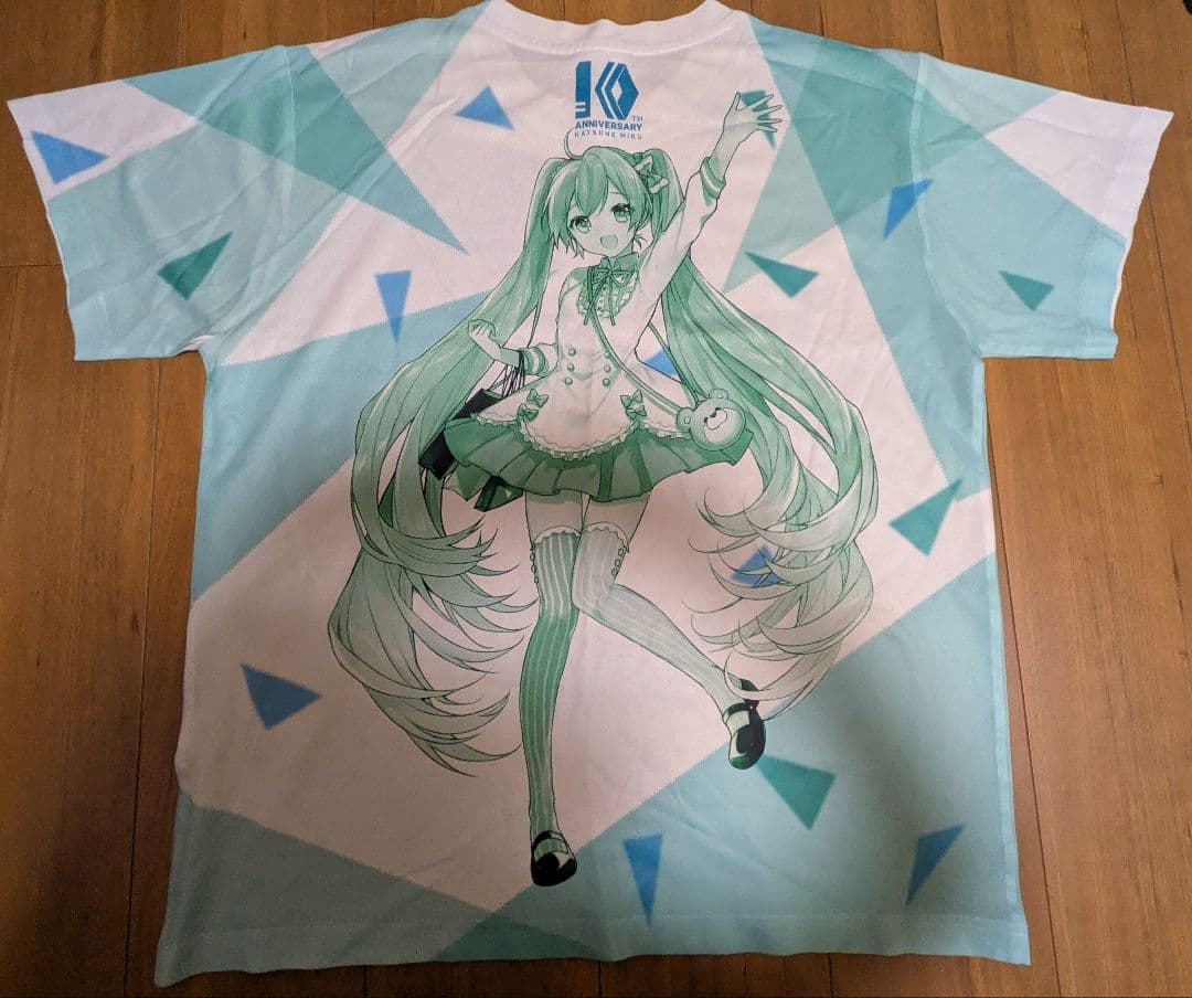 初音ミク フルグラフィックTシャツ Lサイズ 10th コラボストアin原宿