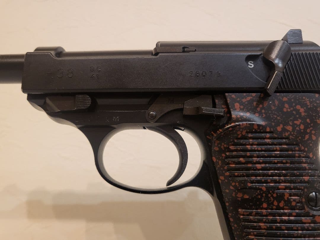 マルゼン ワルサーP38 ブローバック (ac41) ブラック