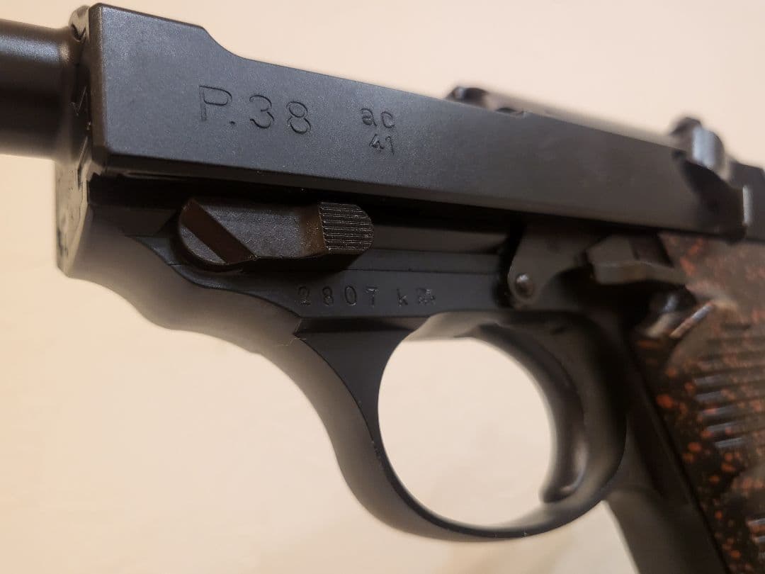マルゼン ワルサーP38 ブローバック (ac41) ブラック