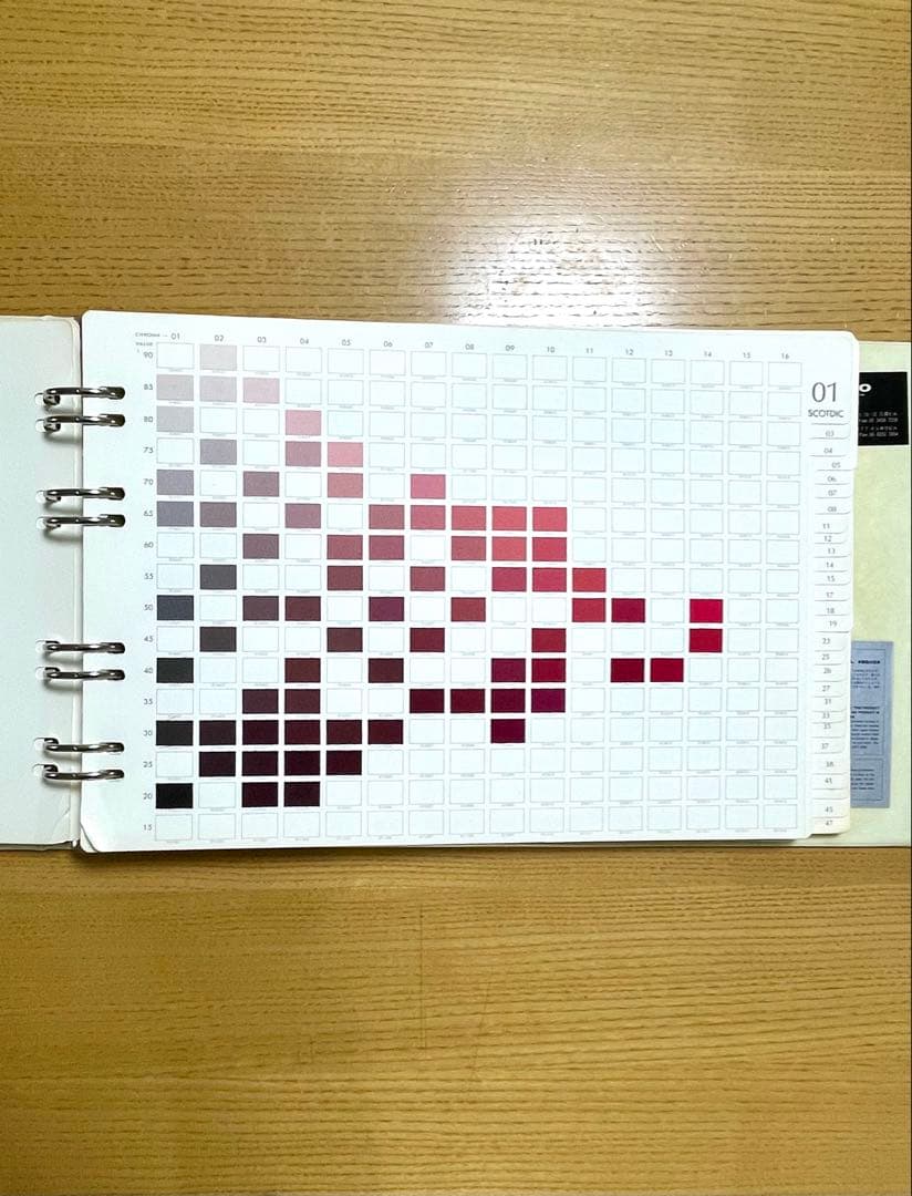 色見本セット　SCOTDIC ポリエステル生地