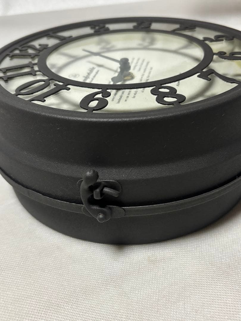 Comfortable 壁掛け時計　OLD STREET アイアン　両面時計