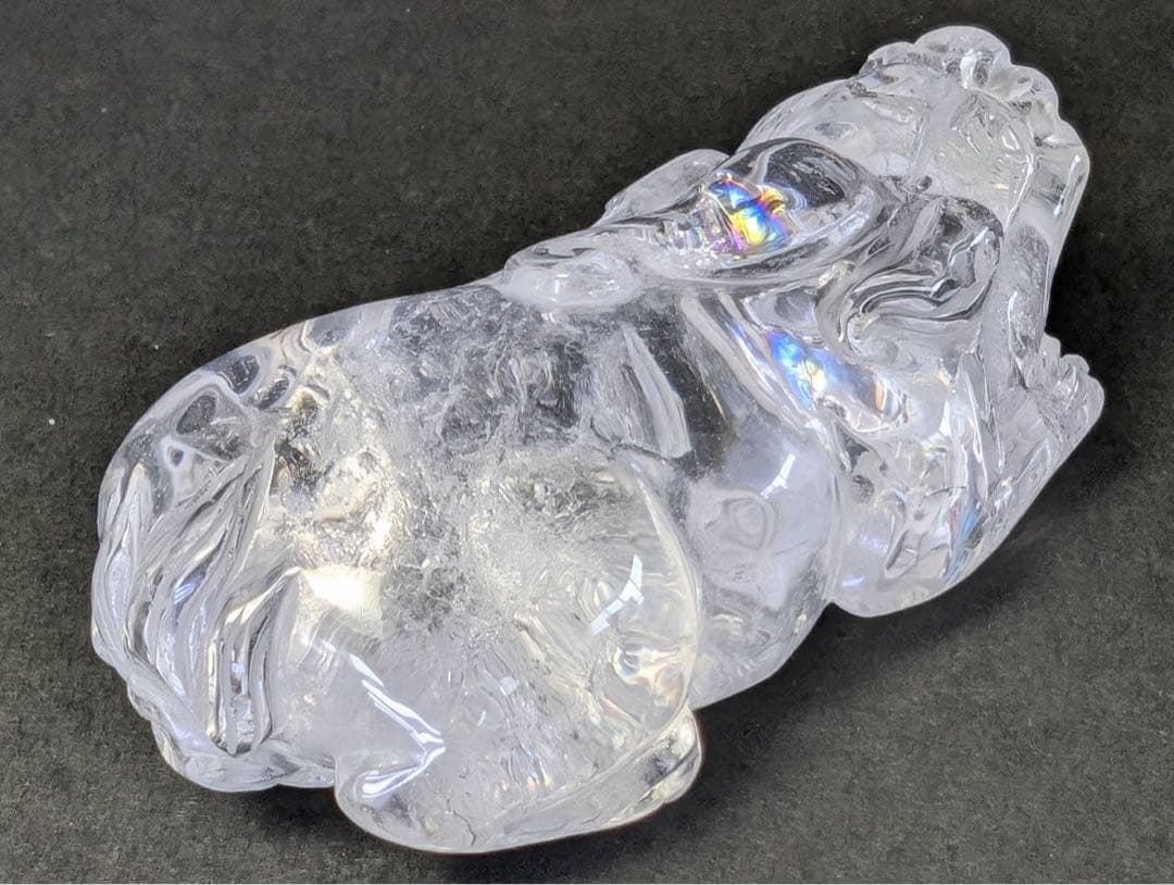 H-306 極上貔貅ちゃん 水晶彫り